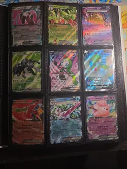 Pokemon Card Lot Binder V/VMAX Modern IR SIR Hits Ex 153 Cards NM 2x Graded PSA - Image 3