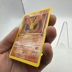 Pokemon Card Moltres 27/62 1st Edition Non-Holo Rare Fossil LP - Image 4