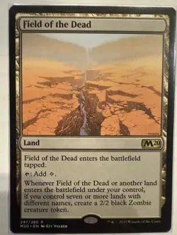 MTG: Field of the Dead Core Set 2020 Regular Card Rare 247-NM - Image 1