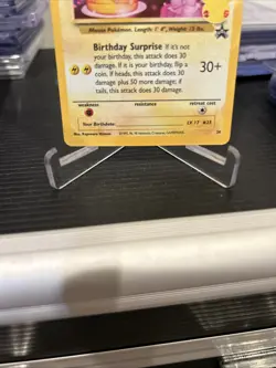 Pokemon Birthday Pikachu Holo Card 24/108 Celebrations 25th Anniversary - Image 2