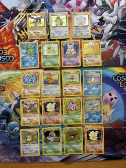 Vintage Pokemon Card Lot WOTC Holo Fire First Edition Shadowless Etc Dragonite - Image 1