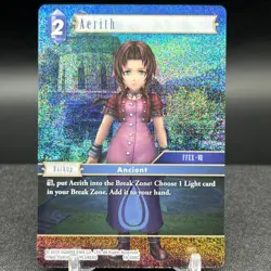 Aerith 19-088C Foil Final Fantasy Card - Image 1