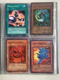 Yugioh Trading Card Game Card Lot 87 Cards in Binder Collection 2000s SHIP2DAY - Image 1