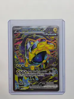 NM Iron Hands ex 154/131 SIR - Prismatic Evolutions - Pokemon Card - Image 1