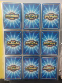44 Card Vintage 1999 Non-Holo Digimon Card Lot - LP thru HP - Image 4