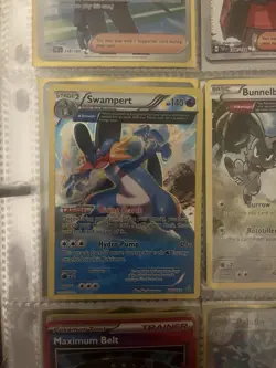 Pokemon Swampert TCG Primal Clash Holo Rare Card 36/160 Mint Near Mint - Image 1