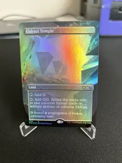 MTG English Eldrazi Temple NM Foil Secret Lair - Image 1