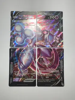 Mewtwo V-UNION [Set of 4] SWSH: Sword & Shield Promo Cards Holo NM - Image 1