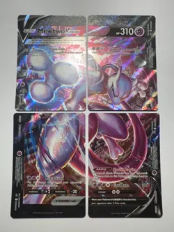 Mewtwo V-UNION [Set of 4] SWSH: Sword & Shield Promo Cards Holo NM - Image 2