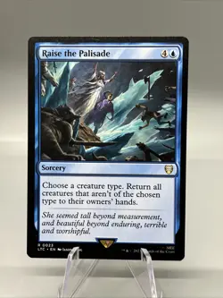 Raise the Palisade - Commander: Lord of the Rings MTG Magic the Gathering - Image 1
