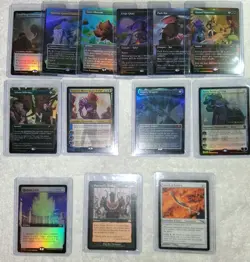 MTG Magic the Gathering FOIL Mythic RARE game lot collection mixed Vintage - Image 1