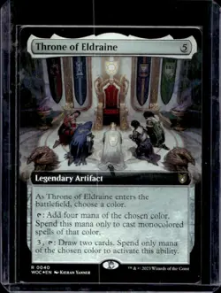 2023 Magic MTG Wilds Of Eldraine Throne Commander Decks #0040 - Image 1