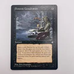 1xMTG Demonic Consultation-Ice Age-HP - Image 1