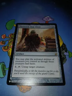 1x MTG Magic the Gathering Thousand-Year Elixir (263/312) Lorwyn - Image 2