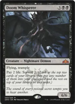 Doom Whisperer M Guilds of Ravnica 69 - MTG - Image 1