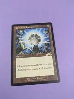 MTG Magic The Gathering: Exodus: Sphere of Resistance Rare - NM - Image 1