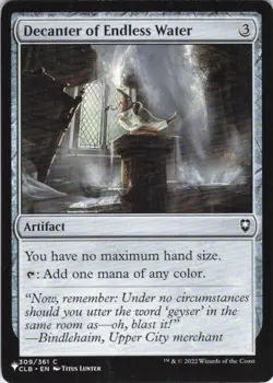 MTG Decanter of Endless Water (309/361) | NM | The List {LST} - Image 1