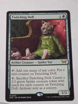 MTG - Twitching Doll - Duskmourn: House of Horror - Image 1