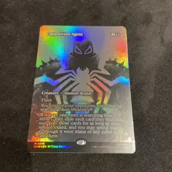 Opposition Agent (Borderless Foil) #0019 Marvel Universe Eternal MAR MTG NM/M - Image 1