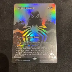 Opposition Agent (Borderless Foil) #0019 Marvel Universe Eternal MAR MTG NM/M - Image 2