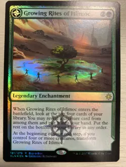 Growing Rites of Itlimoc (Buy-a-Box Promo/treasure Chest) Ixalan NM - Image 2