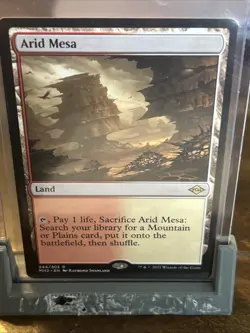 Magic the Gathering Arid Mesa Land Near Mint Pack Fresh Pull Rare Land - Image 1