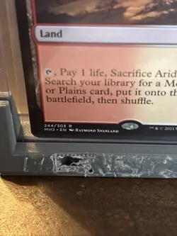 Magic the Gathering Arid Mesa Land Near Mint Pack Fresh Pull Rare Land - Image 2