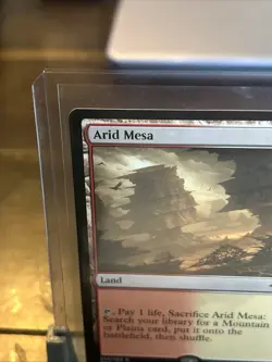 Magic the Gathering Arid Mesa Land Near Mint Pack Fresh Pull Rare Land - Image 4