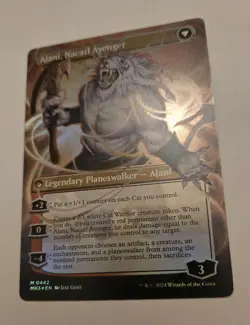 Ajani, Nacatl Pariah (Borderless) Modern Horizons 3 Foil - Image 2