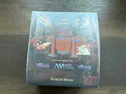 MTG (Magic the Gathering) Unopened 4th Edition Starter Deck Display Box - Image 1