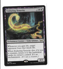 Enduring Tenacity - Magic The Gathering - Duskmourn House Of Horrors - Image 1