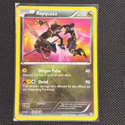 Rayquaza - 128/124 - Secret Rare - Dragons Exalted - Pokemon Card - MP - Image 1