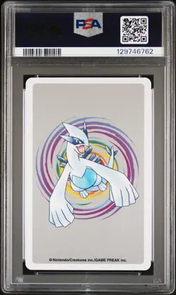 2000 POKEMON SILVER VERSION PLAYING CARDS 4 OF HEARTS #133 EEVEE PSA 10 - Image 2