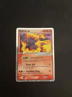 Moltres ex - 031 (EX Collector's Window Tins) 031 Nintendo Promos Holo- LP - Image 1