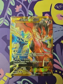 Pokemon TCG XY Black Star Promo Yveltal EX XY150A Alternate Art Very Good - Image 1