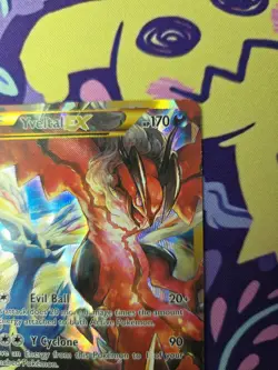 Pokemon TCG XY Black Star Promo Yveltal EX XY150A Alternate Art Very Good - Image 3
