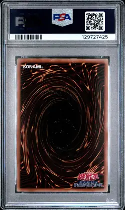 2025 YU-GI-OH! JAPANESE 7-ELEVEN COLLABORATION DARK MAGICIAN GIRL PSA 10 - Image 2