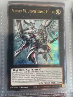 Yu-Gi-Oh! Number F0: Utopic Draco Future MP24-EN037 Quarter Century Rare NM - Image 3