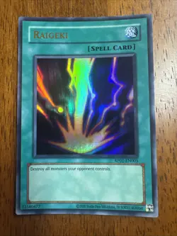 Yugioh Raigeki RP01-EN005 Ultra Rare NM - Image 2