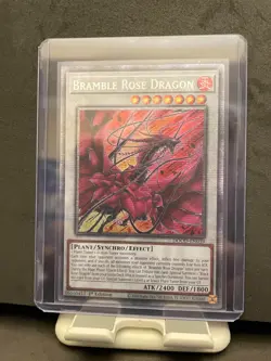 Yugioh Bramble Rose Dragon DOOD-EN039 Starlight Rare 1st Edition NM - Image 1