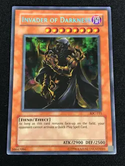 Yugioh Invader of Darkness IOC-111 Secret (MP) - Image 1