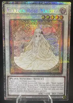 Yu-Gi-Oh TCG Garden Rose Maiden Starlight Rare 1st Edition- Doom Of Dimensions - Image 1