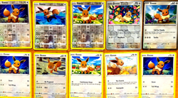 Pokemon Lot of Ten (10) Eevee Cards Many Expansions - Promo Reverse Holos Foil - Image 3