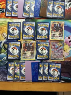 Pokemon Card Full Art Alt Art Fire Mew Gengar Vaporeon Lucario 33 Cards - Image 4