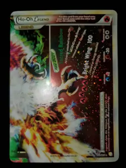 Ho-Oh Legend BOTTOM 112/123 Pokemon TCG Card Heartgold Soulsilver Lightly Played - Image 2
