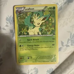 Pokemon TCG Leafeon BW87 Black Star Promo Holo Card Holo Rare - Image 1