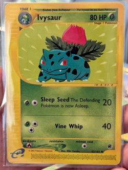 Ivysaur 82/165 LP | E-Card Series: Expedition | Pokemon TCG Non-Holo Uncommon - Image 1