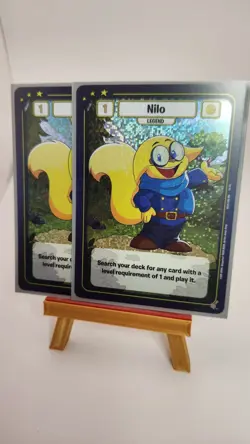 2x Neopets Battledome TCG Nilo OBL Season One Promo (2 Cards) - Image 1
