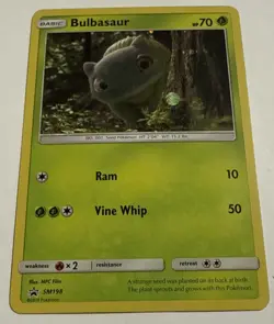 Bulbasaur SM198 Detecive Pikachu Holo Black Star Promo Pokemon Card - Image 2