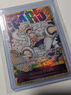 Monkey.D.Luffy (119) (Alternate Art) OP05-119 Awakening of the New Era 2 cards! - Image 3